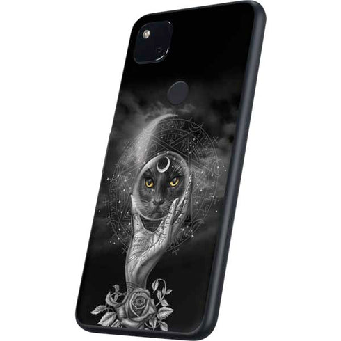 Alchemy Grimalkins Glass Google Pixel 4a Skin